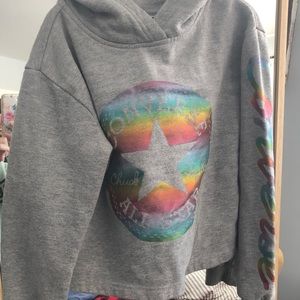 Converse Crop Hoodie